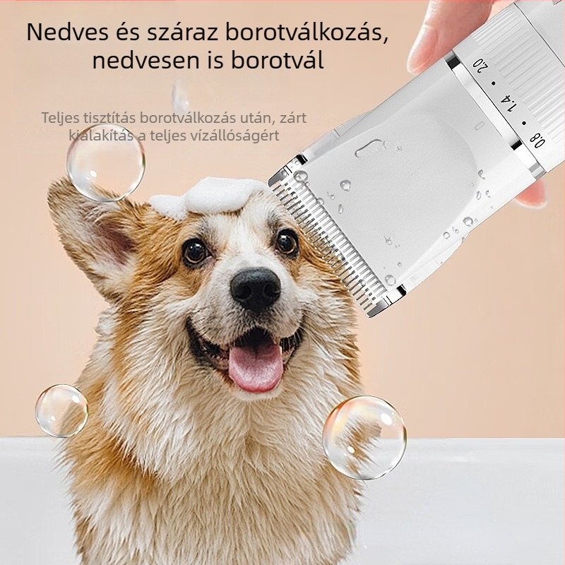Dingnai kisállat szőrzet vágó klipper kutyáknak, Teddy stílusú szőrvágás, nagy teljesítményű elektromos klipper