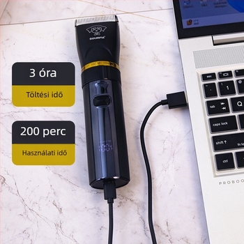 Solimpia elektromos kisállat-szőrnyíró – kutyáknak és macskáknak, ABS ház, pedikűr és lábápolás