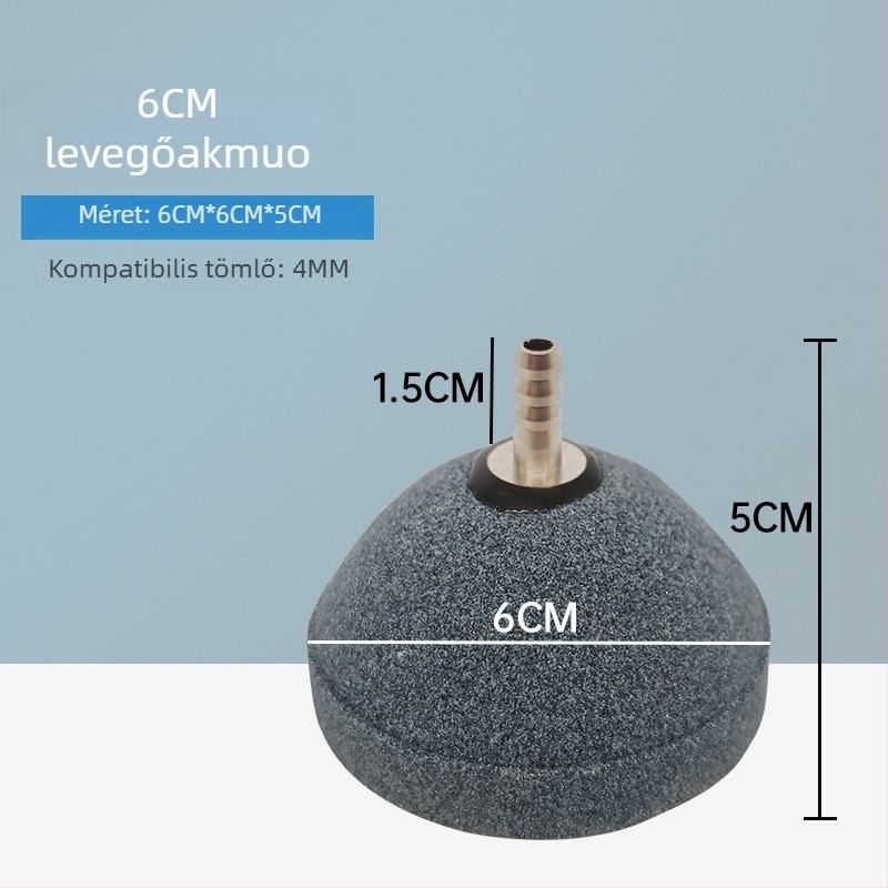 Akvaris buboréktálca légtetéséhez (Anyag: kavics; Termékkategória: buboréktálca; Kategória: Akvaris felszerelés; Import: Nem importált)