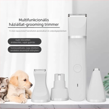 Elektromos kutya- és macskaápoló klipper – ABS anyag, márka Braid Night Pet, engedélyezett magánmárka, alkalmas kutyáknak
