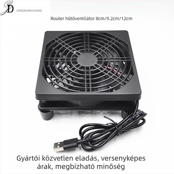 Hűtőventilátor routerekhez és set-top boxokhoz, modell 12025, 5V, 2300 RPM, olajcsapágy