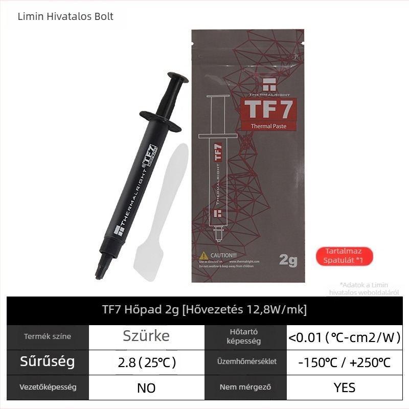Thermalright TF8 2g hűtőszilikon paszta CPU-hoz