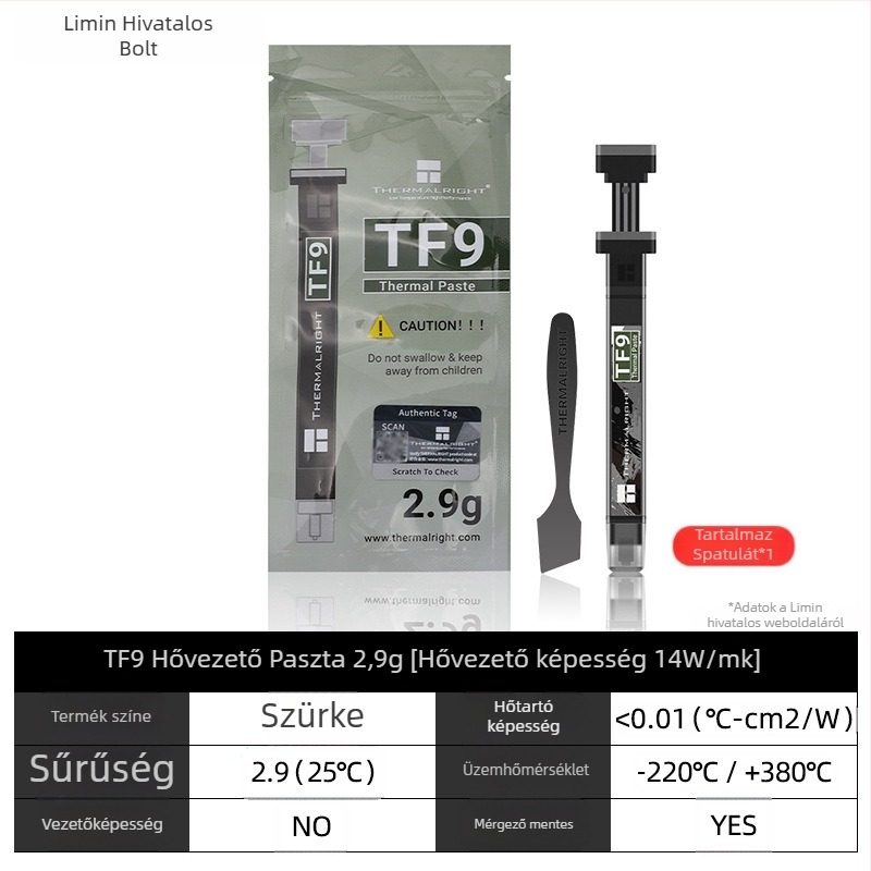 Thermalright TF8 2g hűtőszilikon paszta CPU-hoz