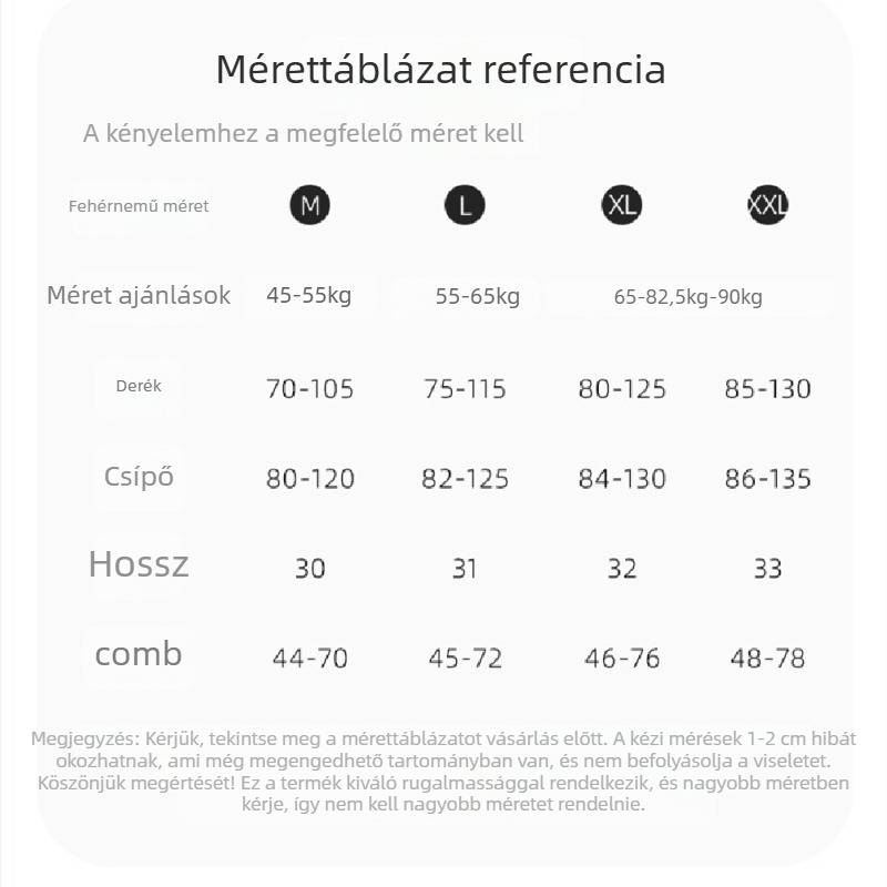 Terhes nadrág, alacsony derék, 100% pamut anyag, belső pamut bélés (50–70%), négy évszakos viselet, szövés >150 szál