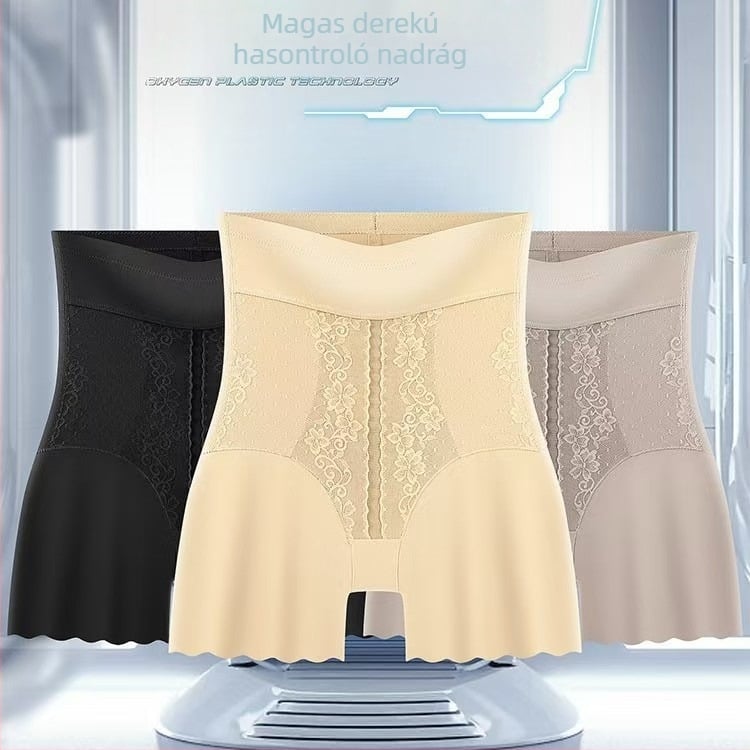 Magas derekú boxer brief kismama fehérnemű, karcsúsító has, vékony anyag, plusz méret, varrat nélküli, derékrész nem tekeredik fel, csípőemelés, testformáló, terhes nőknek