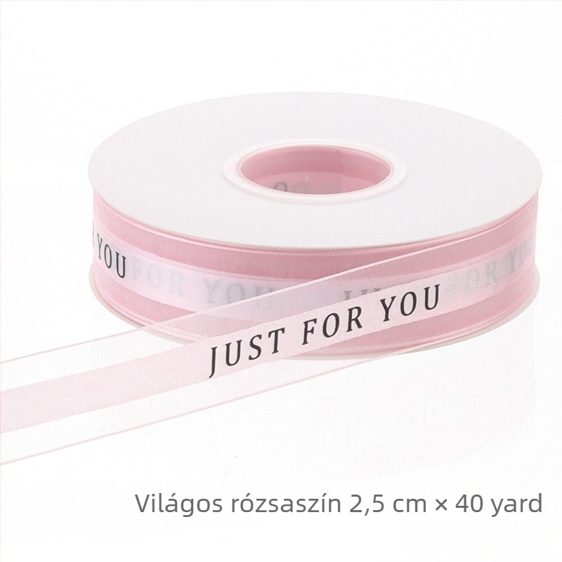 Szalag – Márka: Bending; Esküvőkre, virágcsokrok, csomagolás ajándékokhoz és tortákhoz