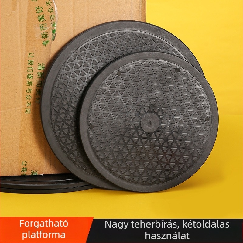 Forgóasztal - Műanyagból; Márka zmkam; Modell tgb-74; Univerzális felhasználás; Modern minimalista stílus; Forgatható