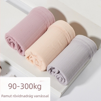 Kismama háromnegyedes hosszúságú nadrág pamut jacquard anyagból, 95% pamut, hasi támasz, magas rugalmasság