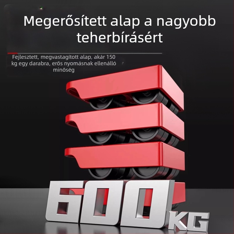 Poroloni cz-001 Nehéz bútorokhoz való mozgó görgőalap — Univerzális görgős rendszer, hidegen hengerelt acélból