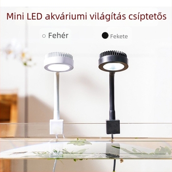 Mini akváriumi LED növényvilágítás – vízálló 5W lámpa 12×5730 LED-del