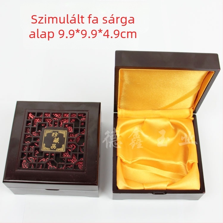 Ékszeres ajándékdoboz gravírozott üreges dizájnnal; Kompozit anyagok, csomagoló doboz – Jin Dexin, Kína