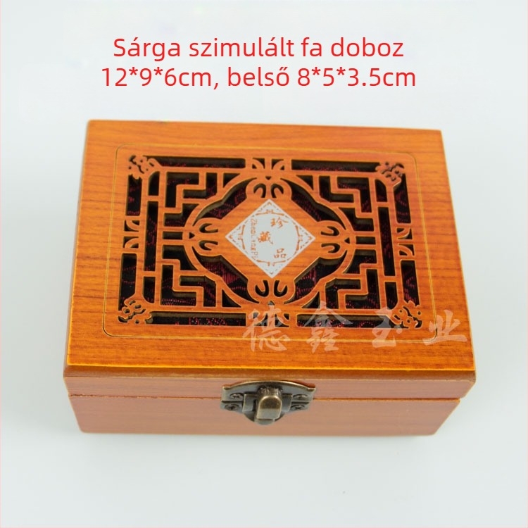 Ékszeres ajándékdoboz gravírozott üreges dizájnnal; Kompozit anyagok, csomagoló doboz – Jin Dexin, Kína