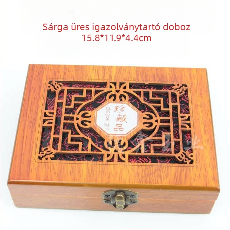 Ékszeres ajándékdoboz gravírozott üreges dizájnnal; Kompozit anyagok, csomagoló doboz – Jin Dexin, Kína