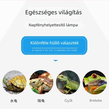 Technős UVA/UVB napfény-lámpa – fűtés és szigetelés a terráriumhoz, Márka Running around, Súly 1.0 kg, Importált: Nem