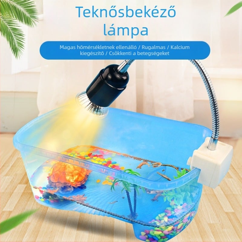 Technős UVA/UVB napfény-lámpa – fűtés és szigetelés a terráriumhoz, Márka Running around, Súly 1.0 kg, Importált: Nem
