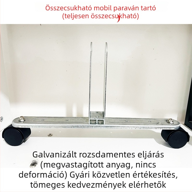 Állítható tartó lábak válaszfalakhoz, mozgatható alap