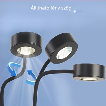 COB akváriumi klipe LED lámpa háromszínű dimmeléssel, teljes spektrum, alumínium ötvözet, 5W