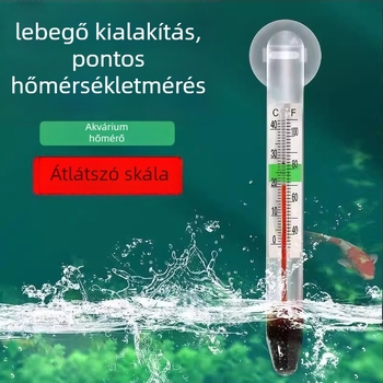 Úszó akváriumi hőmérő — általános funkció; Anyag: Más; Importálás: Nem; Magánmárkák: Nem; Kategória: Hőmérő