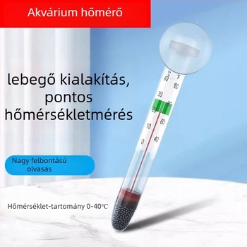 Úszó akváriumi hőmérő — általános funkció; Anyag: Más; Importálás: Nem; Magánmárkák: Nem; Kategória: Hőmérő