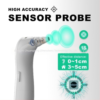 Infravörös érintés nélküli homlok- és tárgyhőmérő, kézi kettős célú digitális termometer, mérés kevesebb mint 1 s, 32.0–42.9°C, USB-töltés