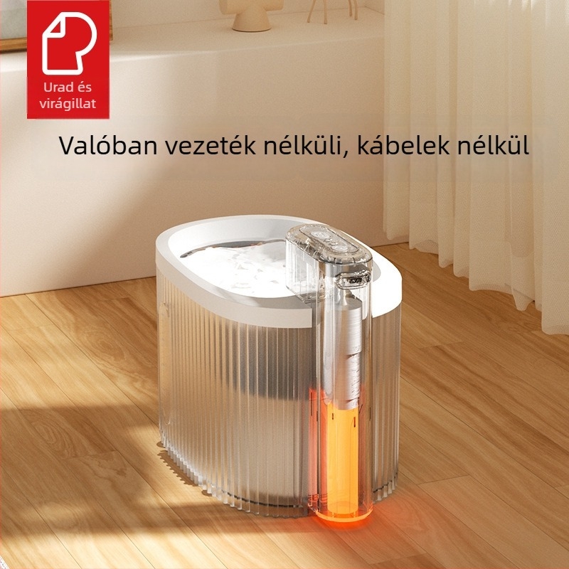 Automata vízadagoló macskák és kutyák számára, Little White Whale modell, levehető, súly 1,5 kg