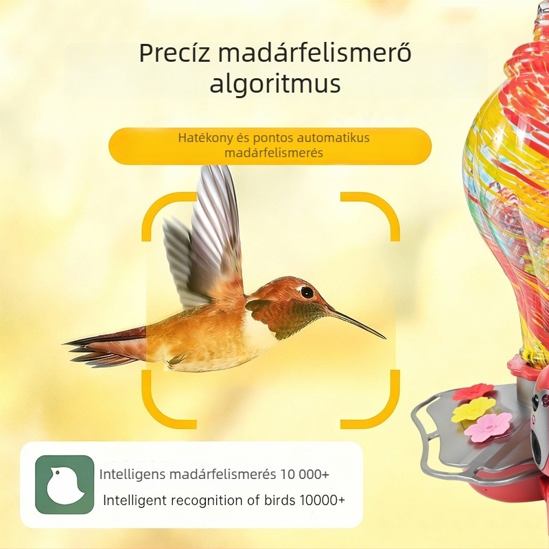 Kültéri automata vízidispenser háziállatoknak kamerával, udvarra és kertbe, intelligens itató