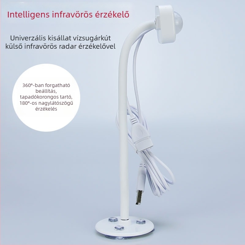 Kisállat ivóvíz adagoló infravörös szenzorfej – intelligens mozgásérzékelő macskáknak és kutyáknak