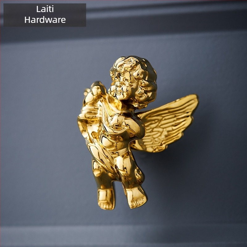 Letti Hardware 5653 sárgaréz szekrényajtó fogantyú – olasz minimalist stílus.