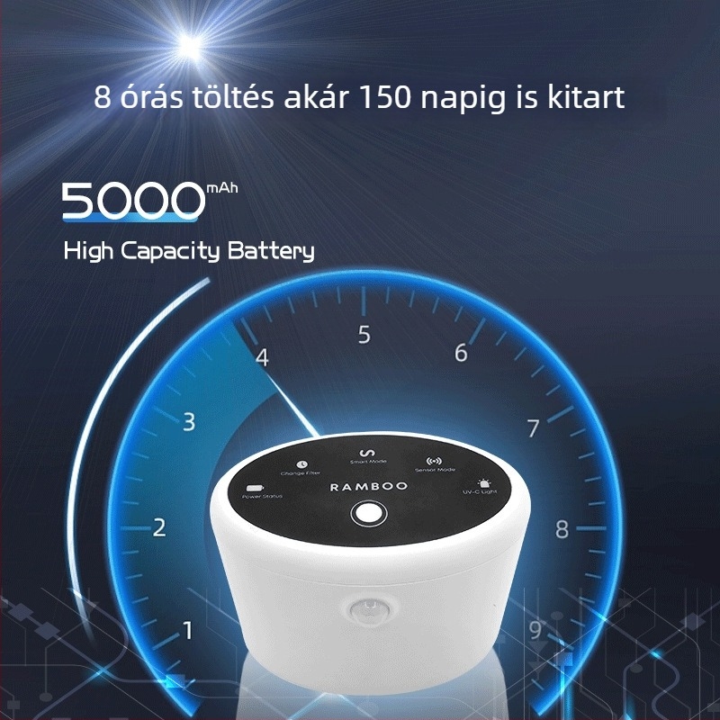 Harmadik generációs intelligens vezeték nélküli vízadagoló háziállatok számára automatikus keringésű szűréssel, kutyák és macskák számára