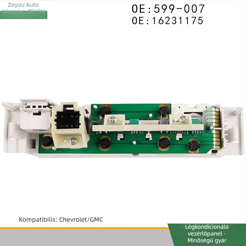 Klimatizációs panelkapcsoló 9378815 Chevrolet 599-007-hoz