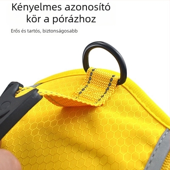 Timmei mellény típusú kutyahám, reflexiós, poliészter