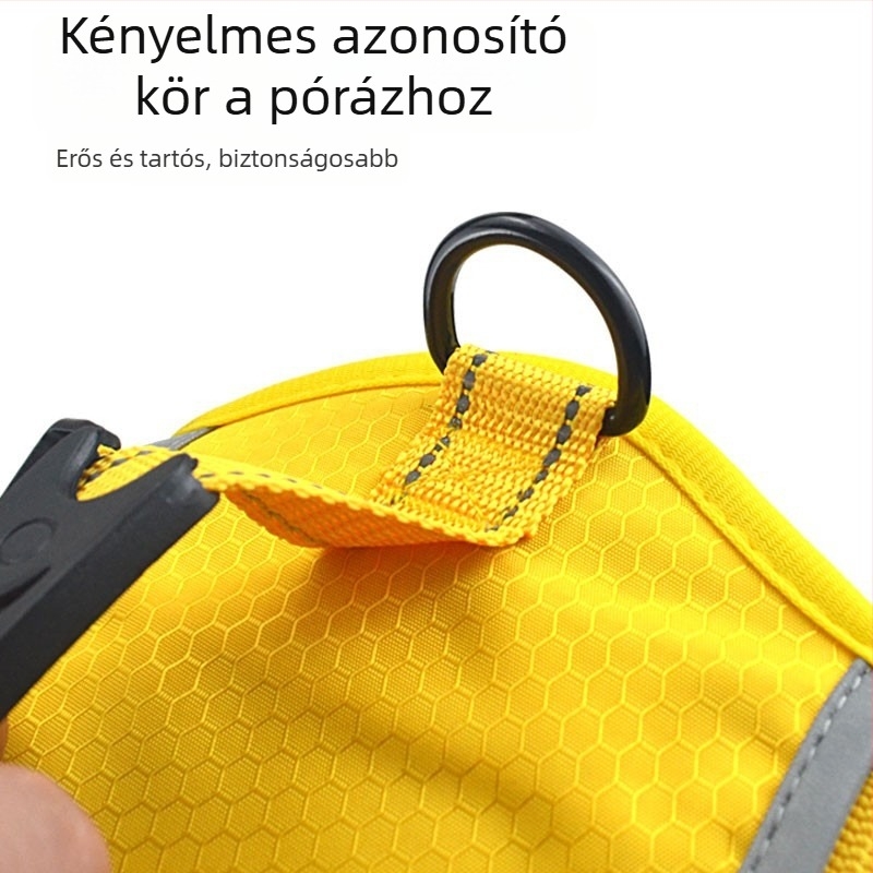 Timmei mellény típusú kutyahám, reflexiós, poliészter