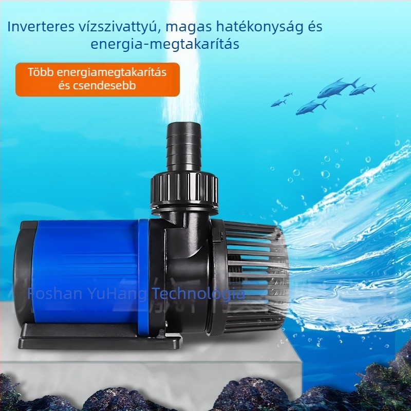 Jebao merülő vízszivattyú frekvenciaváltóval (VFD) akváriumi vízáramláshoz és aerációhoz