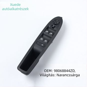 Bal oldali első ablakemelő kapcsoló Peugeot-Citroën C4L-hez, modellek 98068844ZD / 98009290ZD, OuLianPei