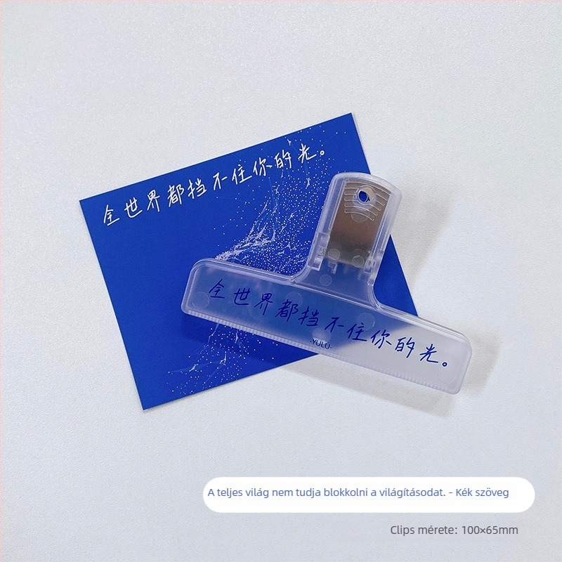 Notesztartó – áttetsző műanyag, asztali szervező, Bensheng