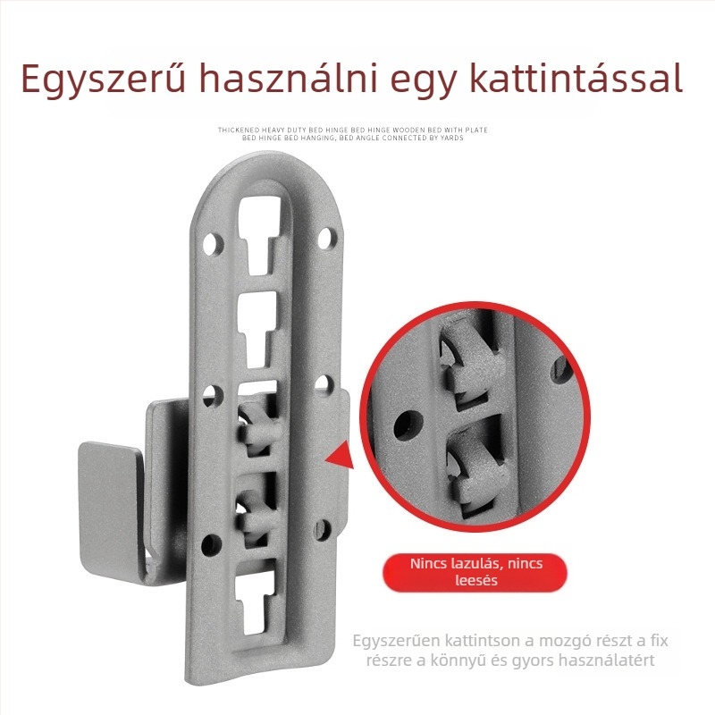 Ágyemelő csukló hidegen hengerelt acél vázzal, galvanizált felülettel, Fu Li márka, könnyű luxus stílus