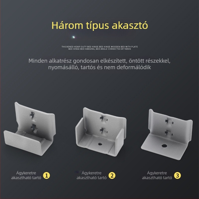 Ágyemelő csukló hidegen hengerelt acél vázzal, galvanizált felülettel, Fu Li márka, könnyű luxus stílus