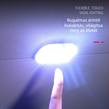 Autó belső olvasólámpa – ABS, 3.7V, 5W, modell 054