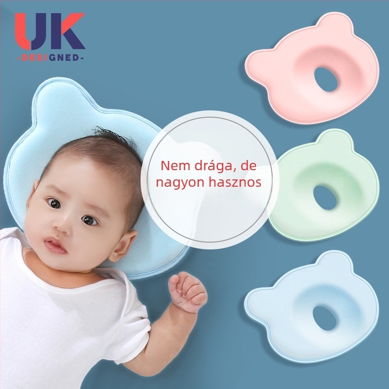 Baba fejformázó párna memória cotton töltettel, 80D; Fő anyag: pamut; Párna magja: pamut