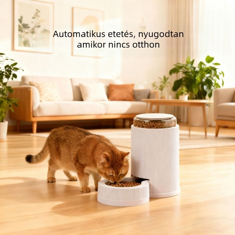 Senye automata kisállat etető és vízadagoló macskák számára – műanyag, márka Senye