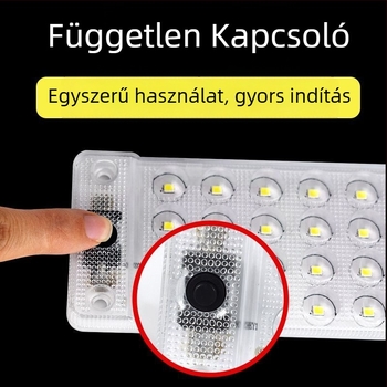 Jármű belső LED világítás COB LED-del, univerzális 12-80V, 5W, 4500K, IP67