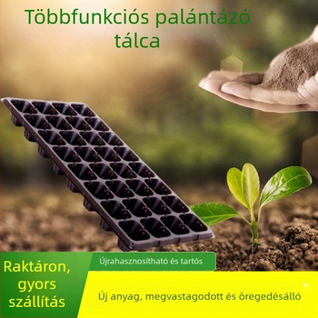 PET anyagú palánta tálca Seedling tray 002, palánta- és zöldségtermesztéshez, Jin Xu
