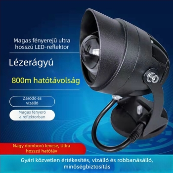 LED autóspotlámpa hosszú hatótávolságú lézeres tetőfénnyel (Termék szám 1; Márka nélküli; Testreszabás nélküli; Belső szállítás)