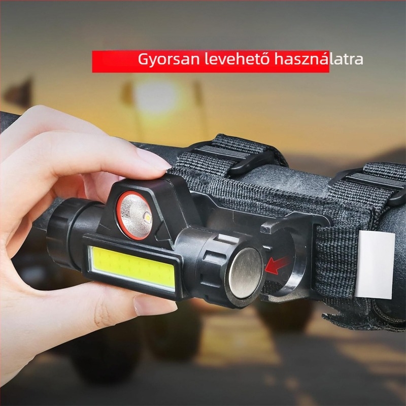 5W-os LED lámpa nejlon pánttal a terepjárókhoz, UTV-khez és kerékpárokhoz