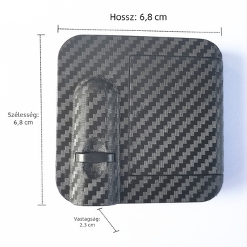 Autó ajtó üdvözlő lámpa vezeték nélküli LED-projekcióval és fényérzékelővel, modell HC-HW102, 1W, 4.5V