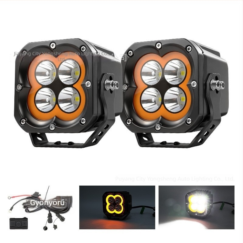 Off-road jármű LED reflektor, 220W, IP68, vízálló, 12-48V, univerzális