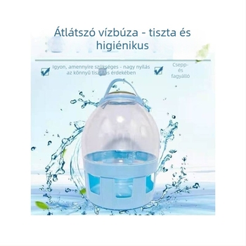 Automatikus galambitató és ivóedény versenygalamboknak, megerősített víztartály