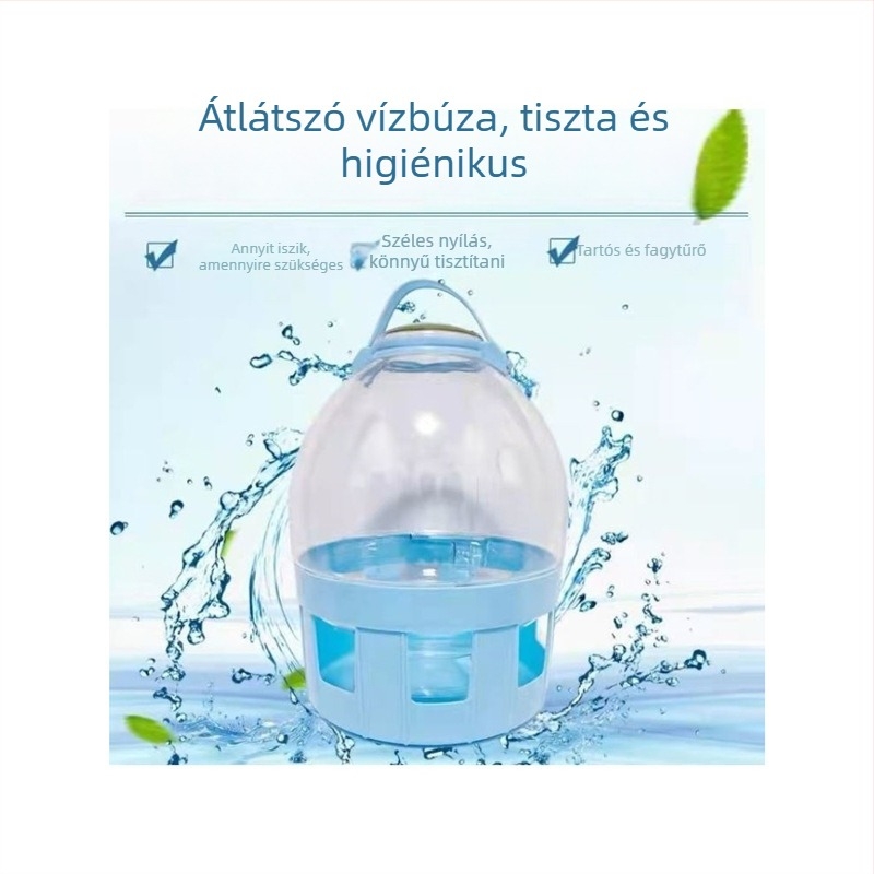 Automatikus galambitató és ivóedény versenygalamboknak, megerősített víztartály