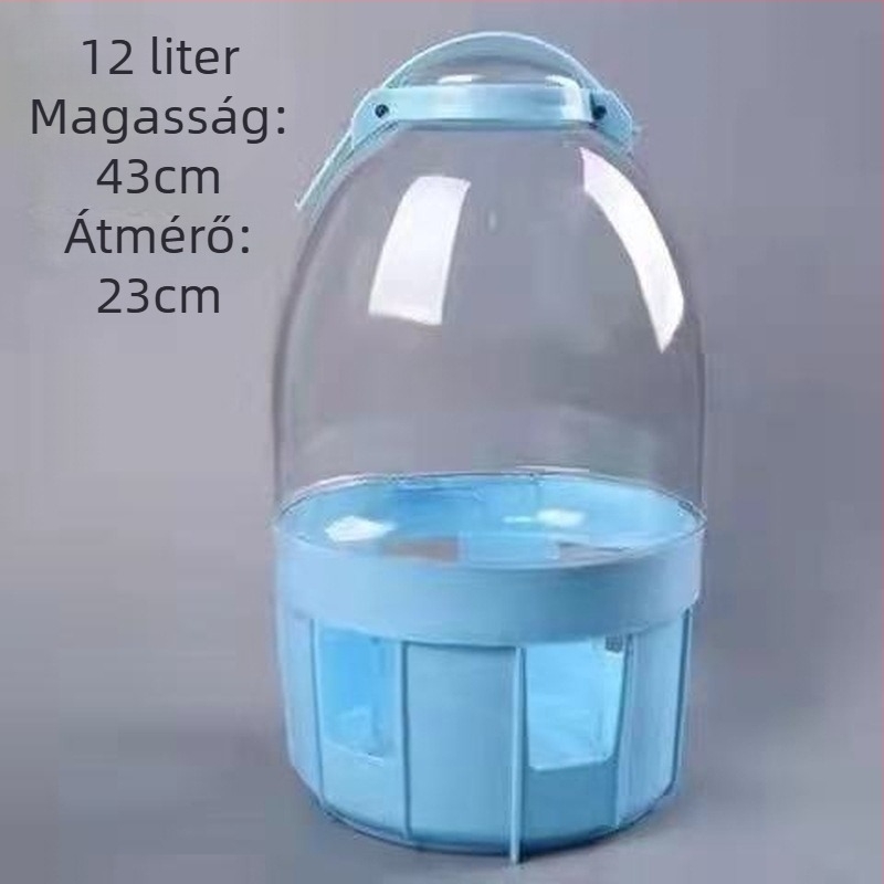 Automatikus galambitató és ivóedény versenygalamboknak, megerősített víztartály