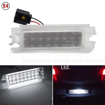 Hátsó rendszámtábla lámpa Renault Clio II, Dacia Sandero Logan, 12V, 3W, 300 lm, 6000K